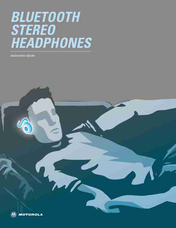 Motorola Headphones BLUETOOTH STEREO HEADPHONES-page_pdf